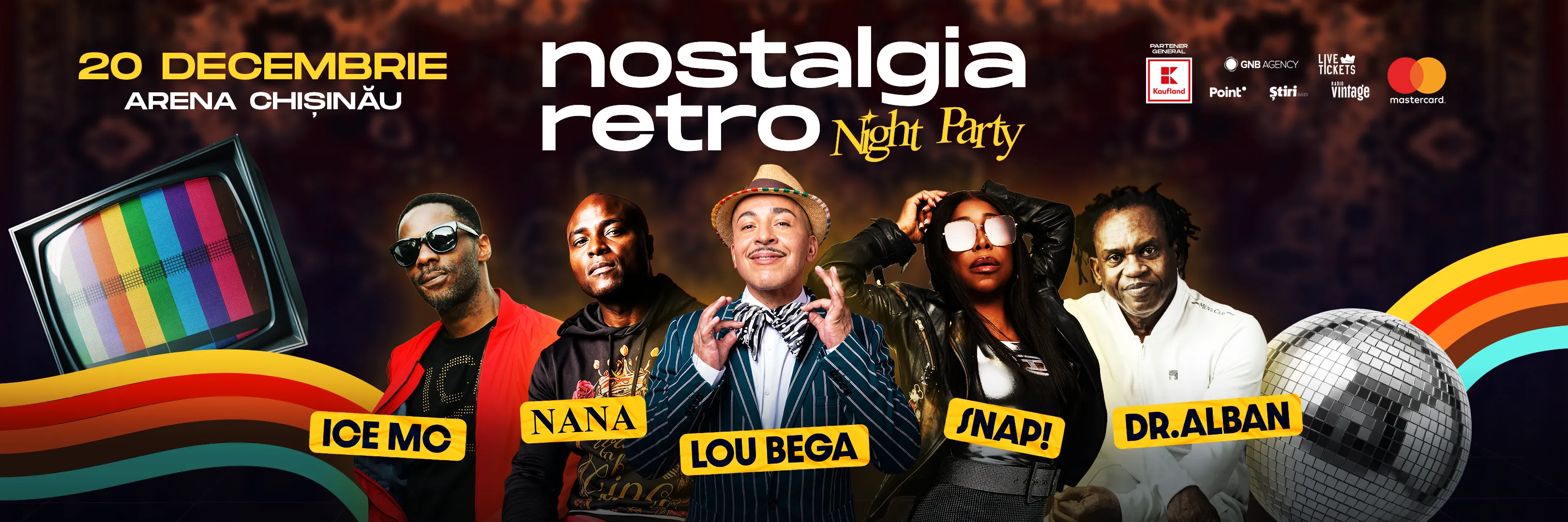 Nostalgia Retro Night Party 2026