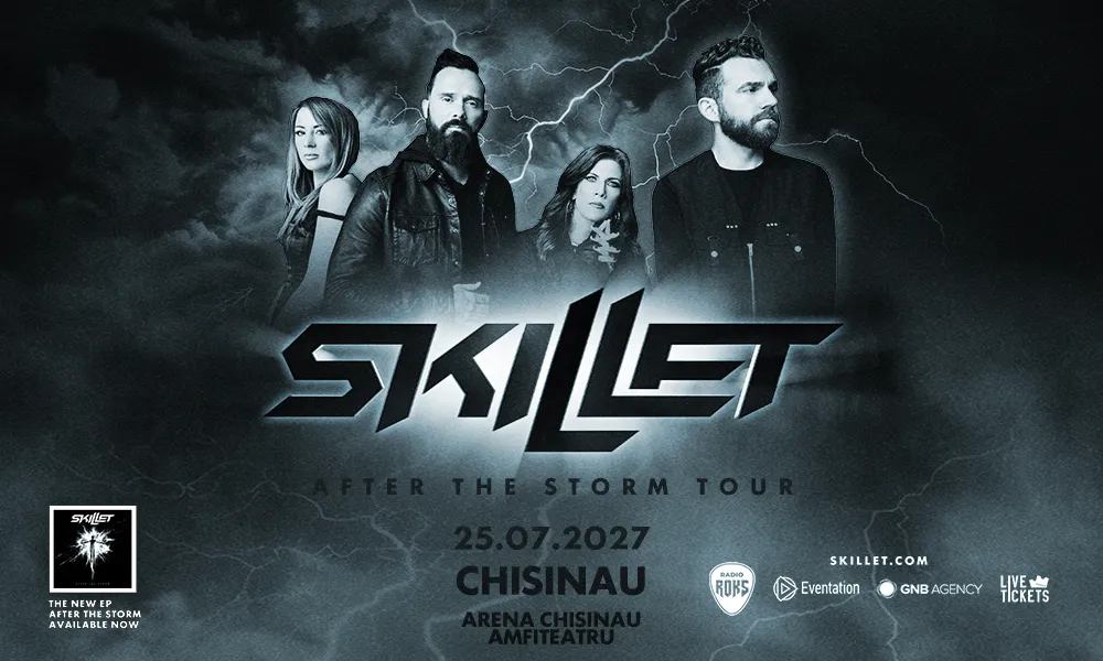 SKILLET COMING TO CHISINAU