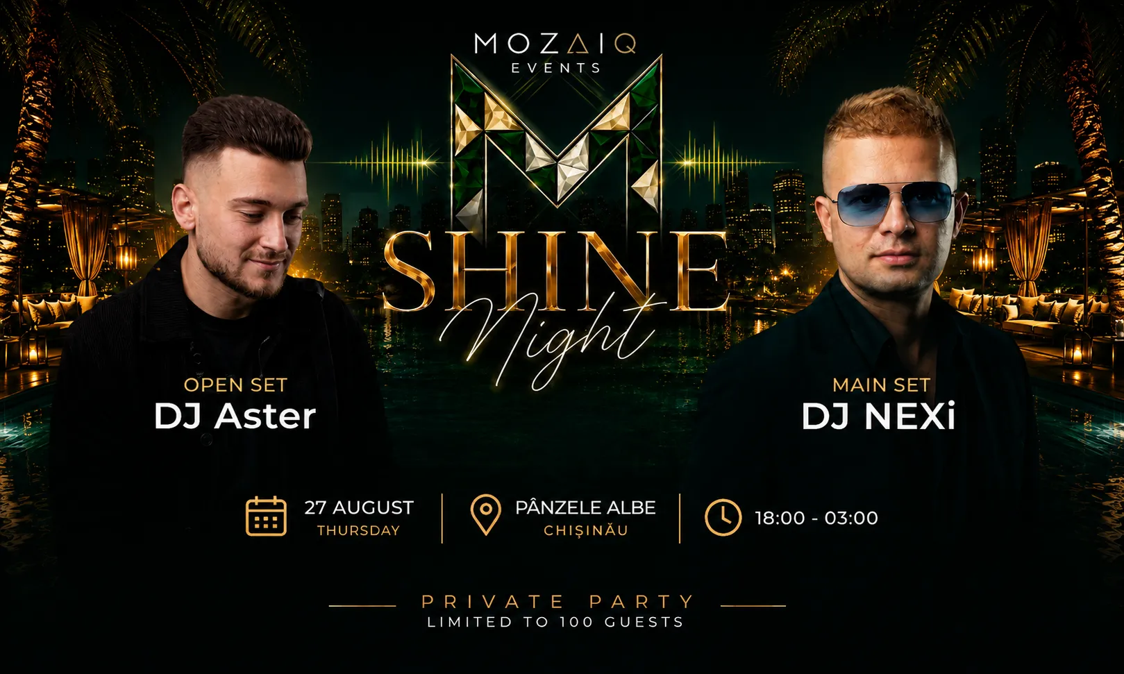SHINE NIGHT by MOZAIQ Events