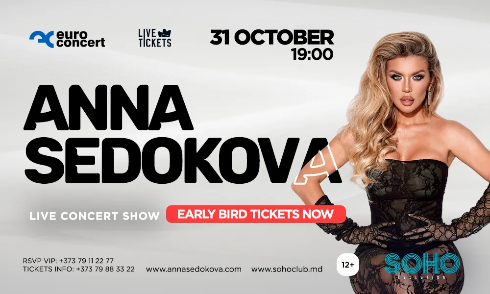 ANNA SEDOKOVA la Chișinău