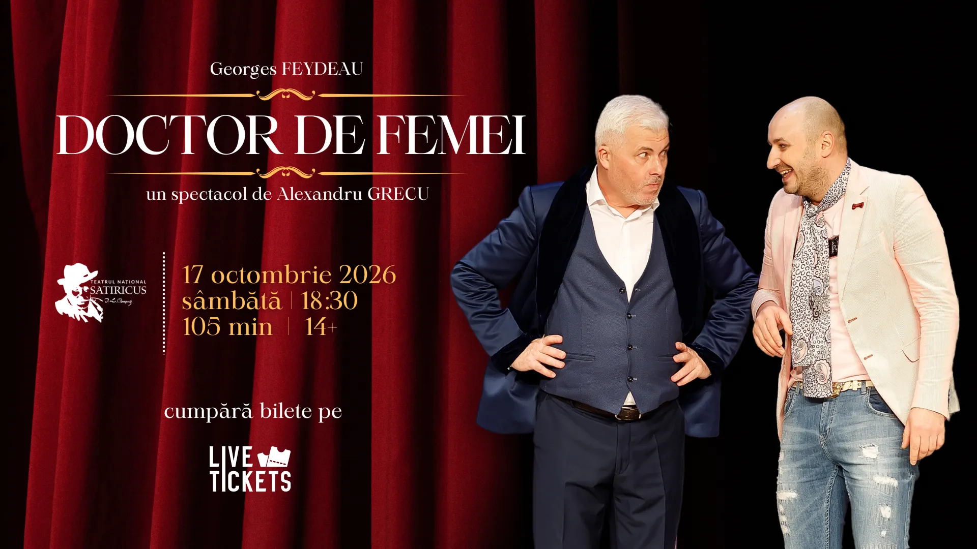 Spectacolul  „Doctor de femei”