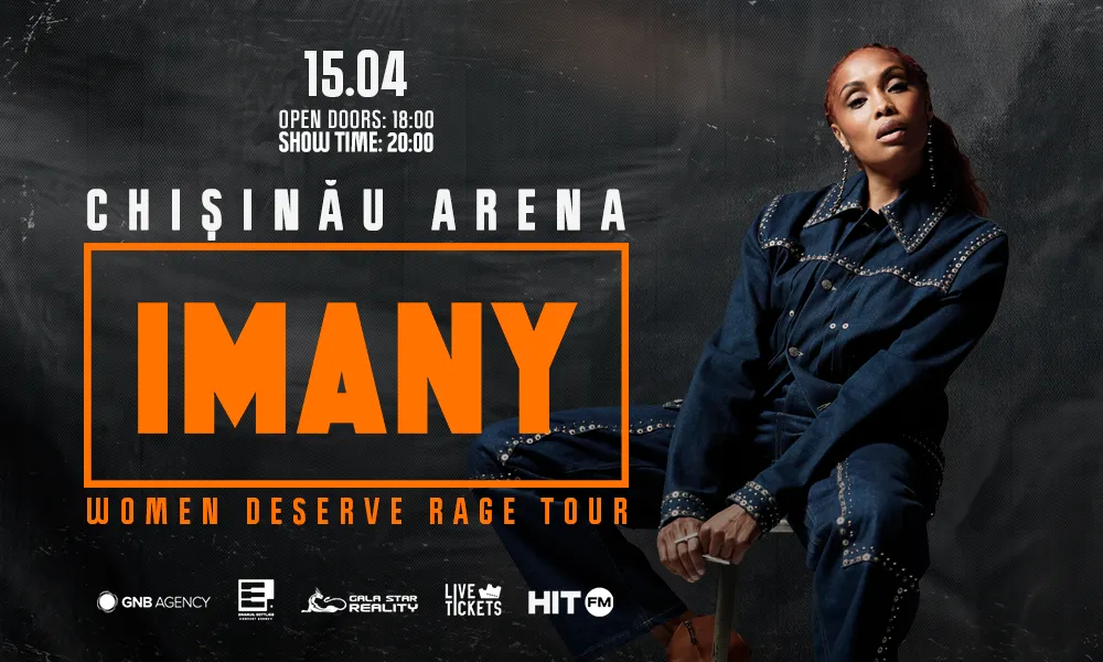 IMANY - WOMEN DESERVE RAGE TOUR