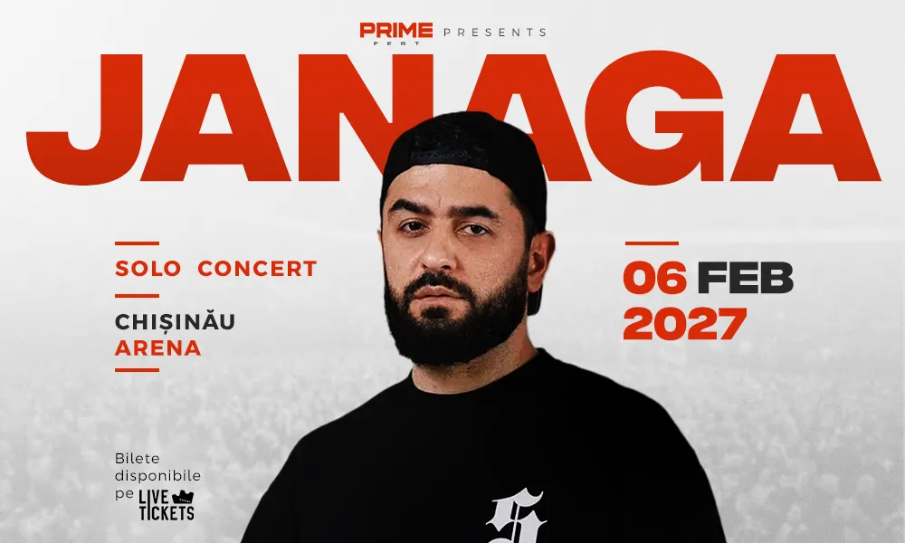 JANAGA — LIVE ÎN CHIȘINĂU