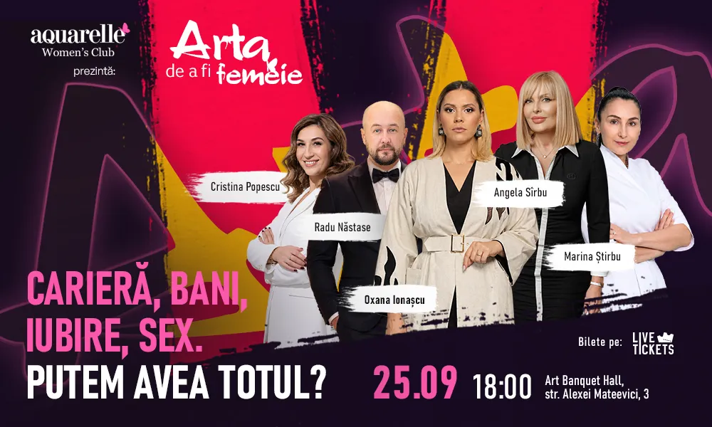Arta de a fi femeie by Aquarelle WOMEN’S CLUB